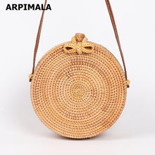 Load image into Gallery viewer, Round Straw Bags