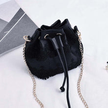 Load image into Gallery viewer, Bohemia Canvas Drawstring Lady Bucket Bag