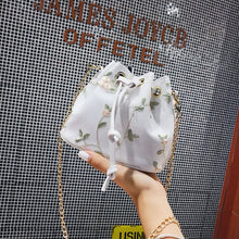 Load image into Gallery viewer, Bohemia Canvas Drawstring Lady Bucket Bag