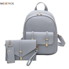 Load image into Gallery viewer, Women Backpack 3pcs/Set